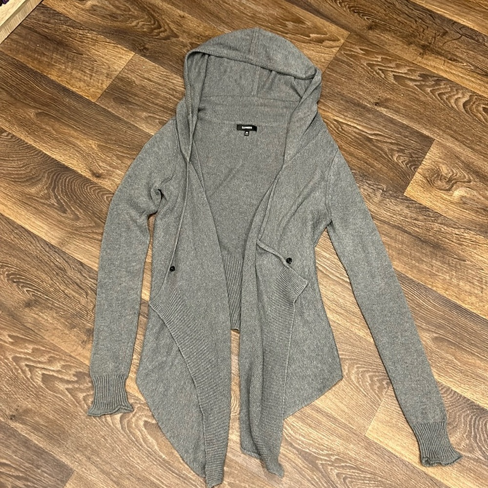Express hooded cardigan size XS